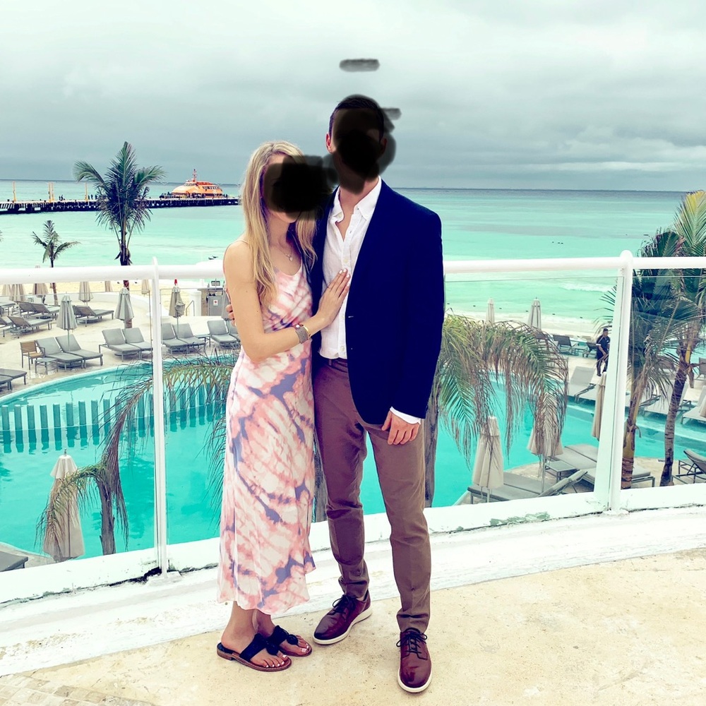 ASTR the label bias cut midi dress worn once. Cannot bundle this dress - Picture 6 of 6